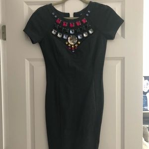 Armani exchange embellished dress